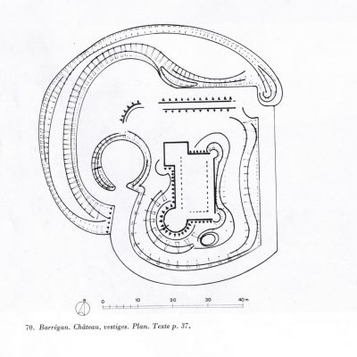 Barregan - plan 1975 © Service de l'inventaire  de Bretagne.jpg