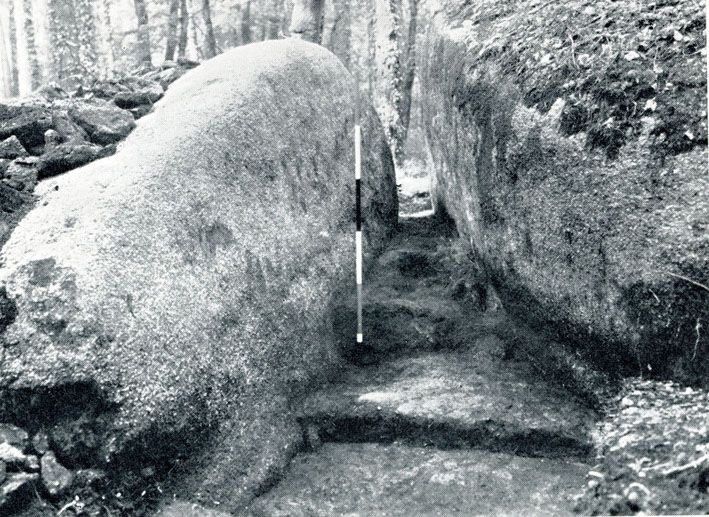 Fouilles de M. Wheeler, camp d'Artus