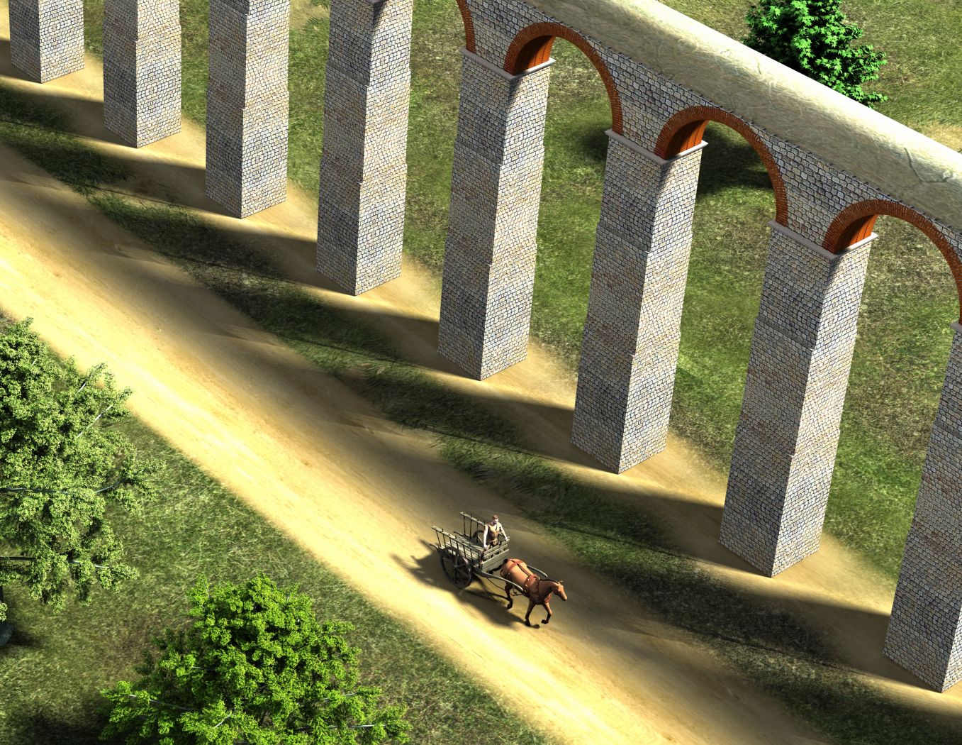 Evocation du pont de Kerampest, DAO: G. Le Cloirec